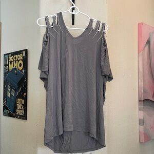 Vocal Stylish Gray Teeshirt